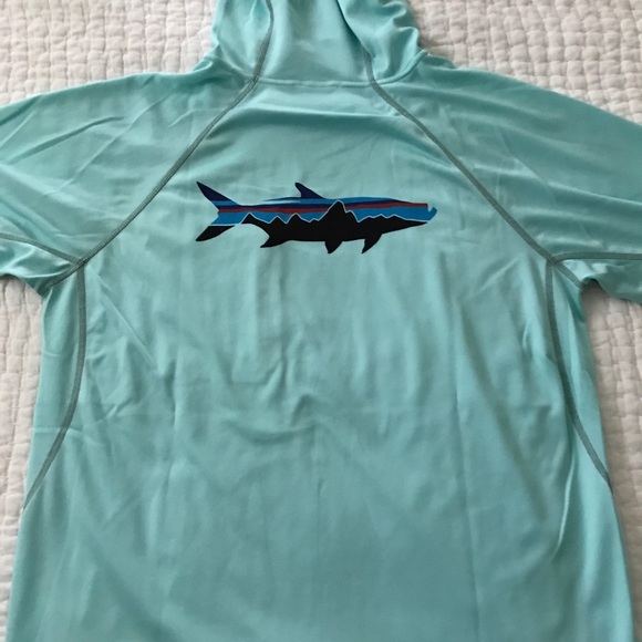 Men's Patagonia Fishing cover with hood - Picture 4 of 5